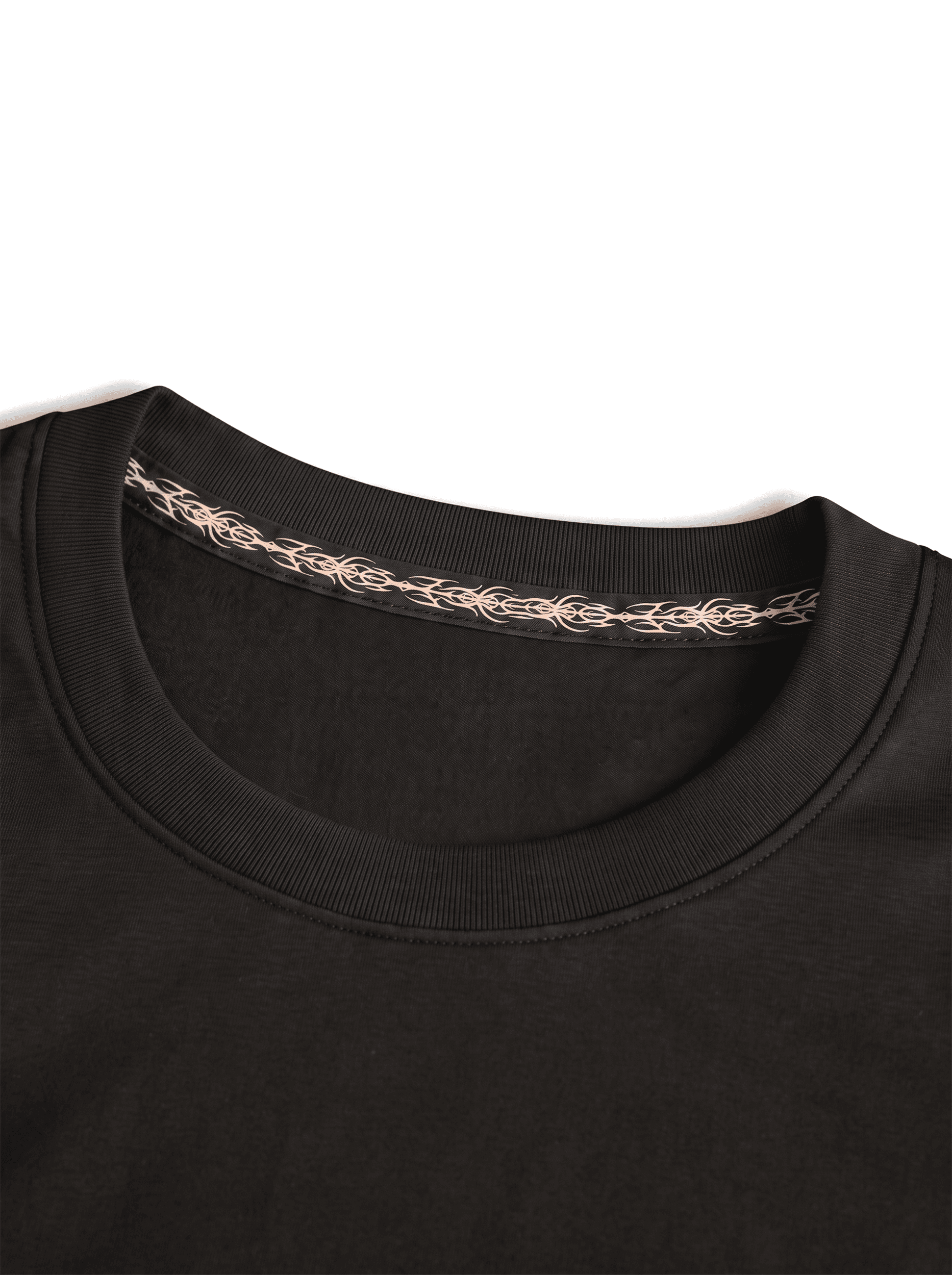 Mens Black Classic T-Shirt view 3